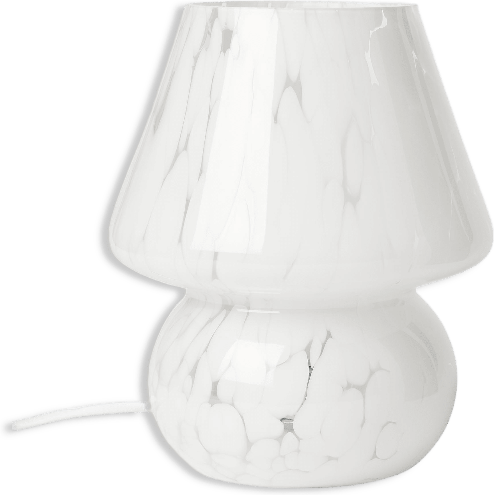 Bordslampa i glas MUSHROOM