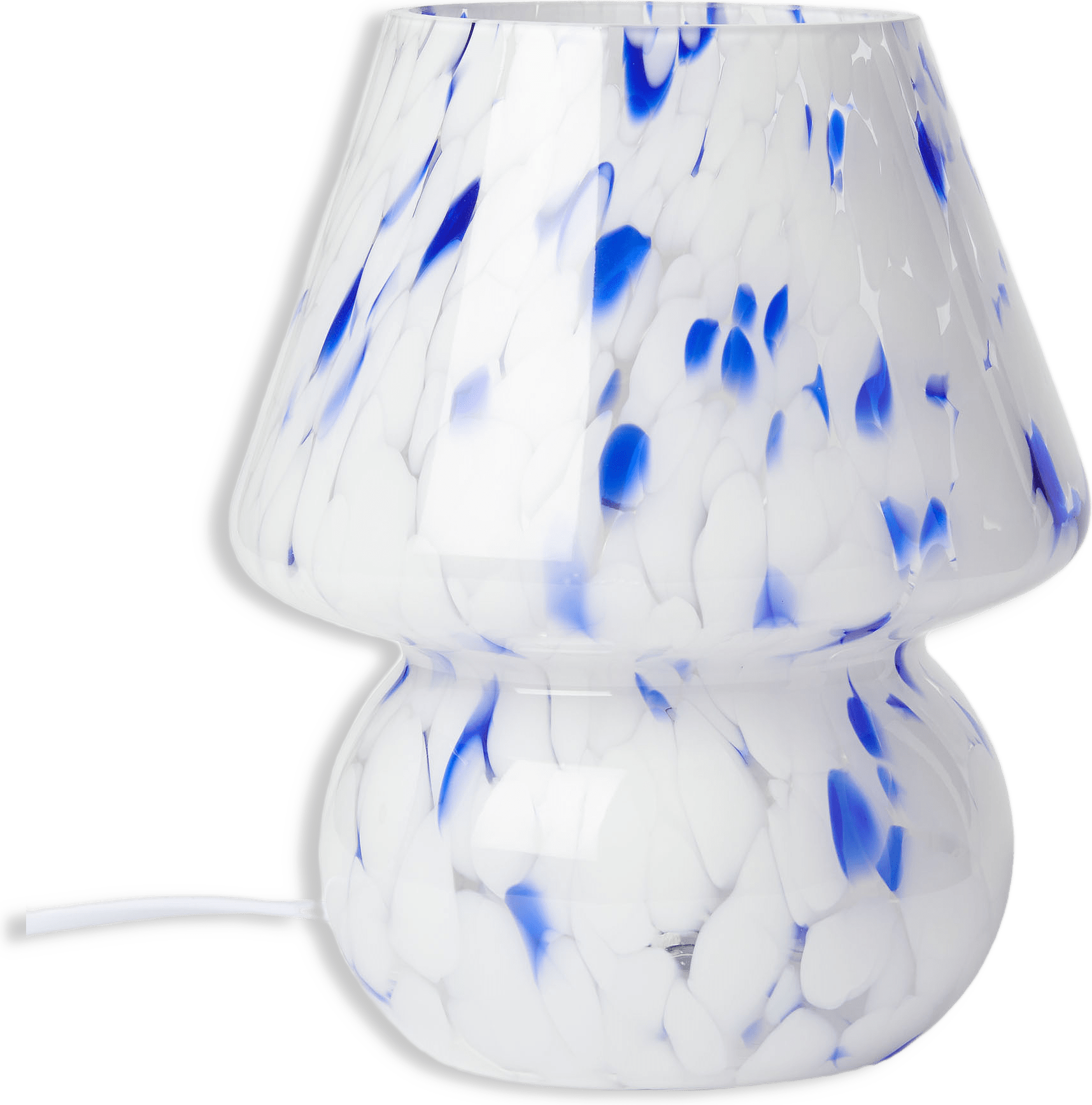 Bordslampa i glas MUSHROOM
