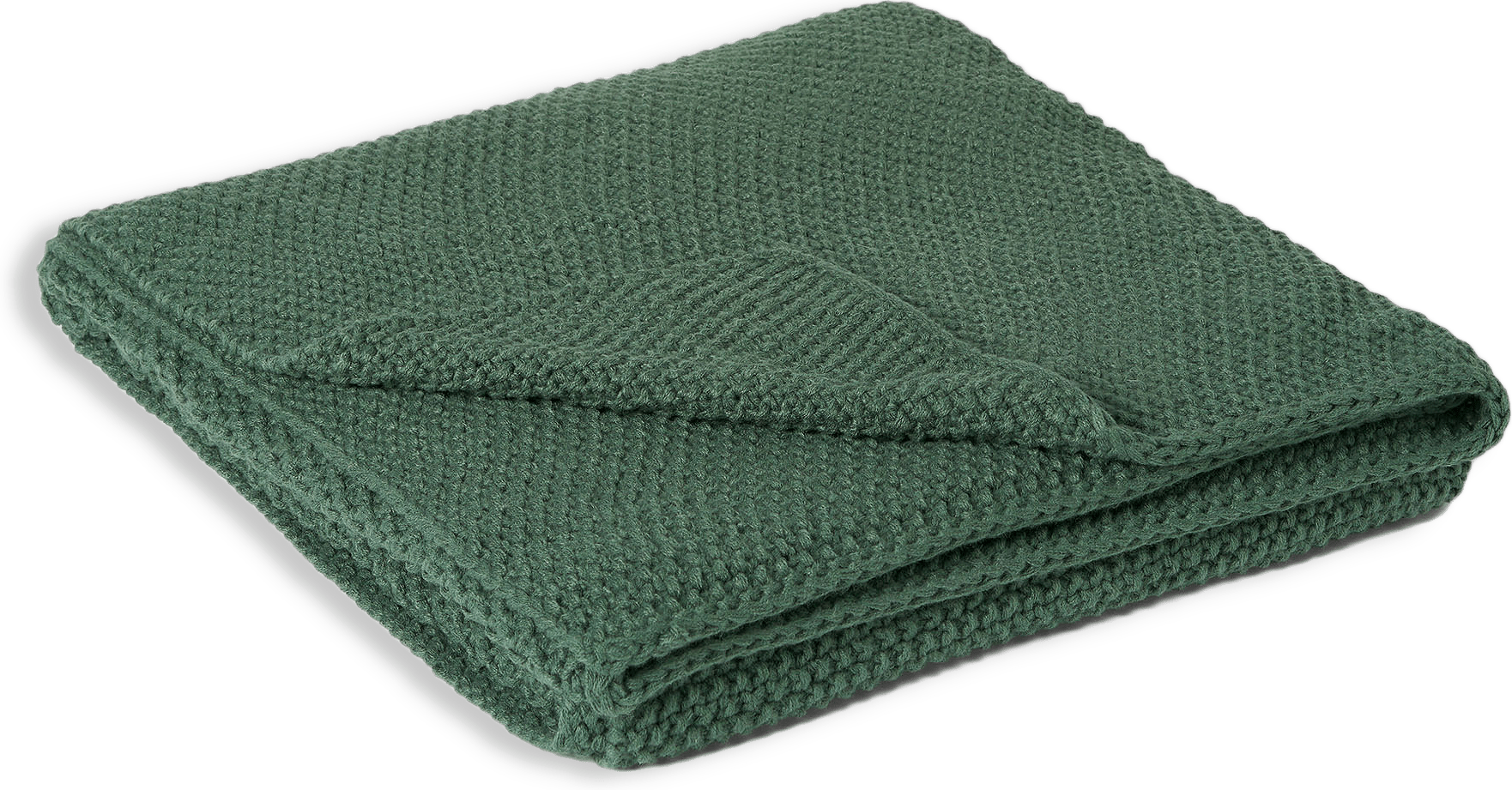 Stickad pläd KNIT 130x170 cm