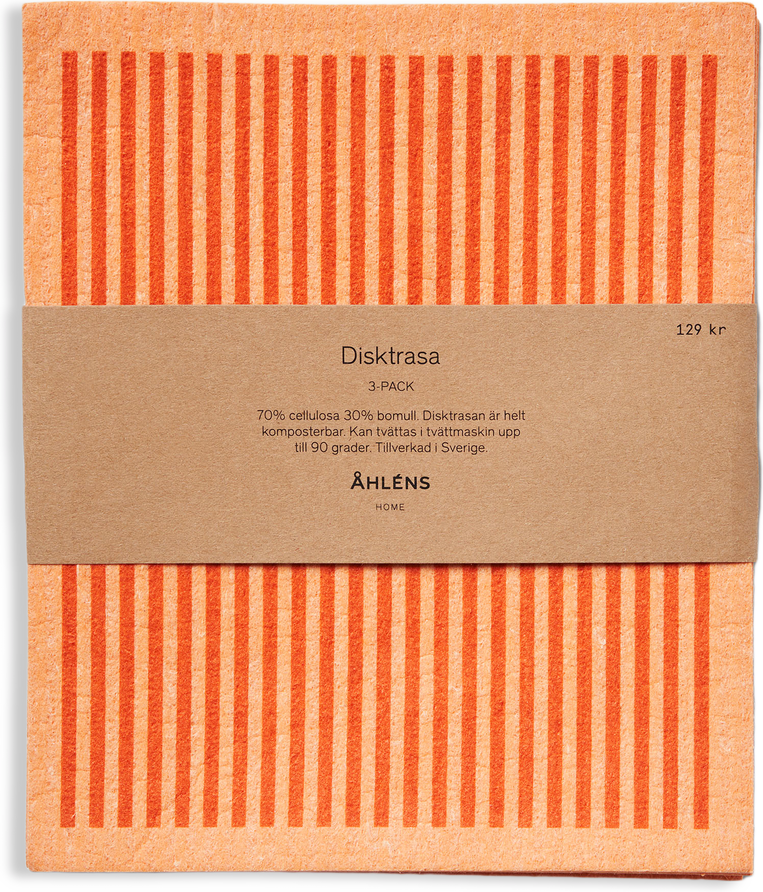 Komposterbara disktrasor PRINT, 3-pack