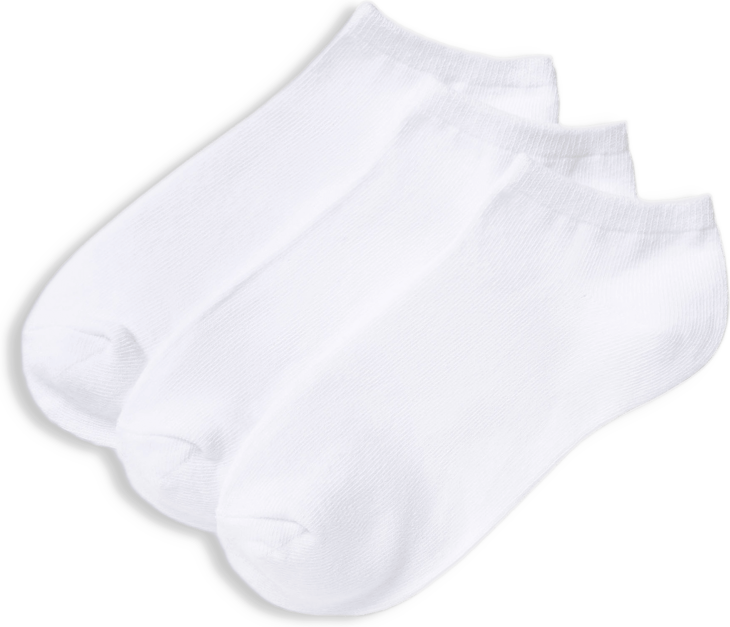 Ankelstrumpor i bomullsmix, 3-pack