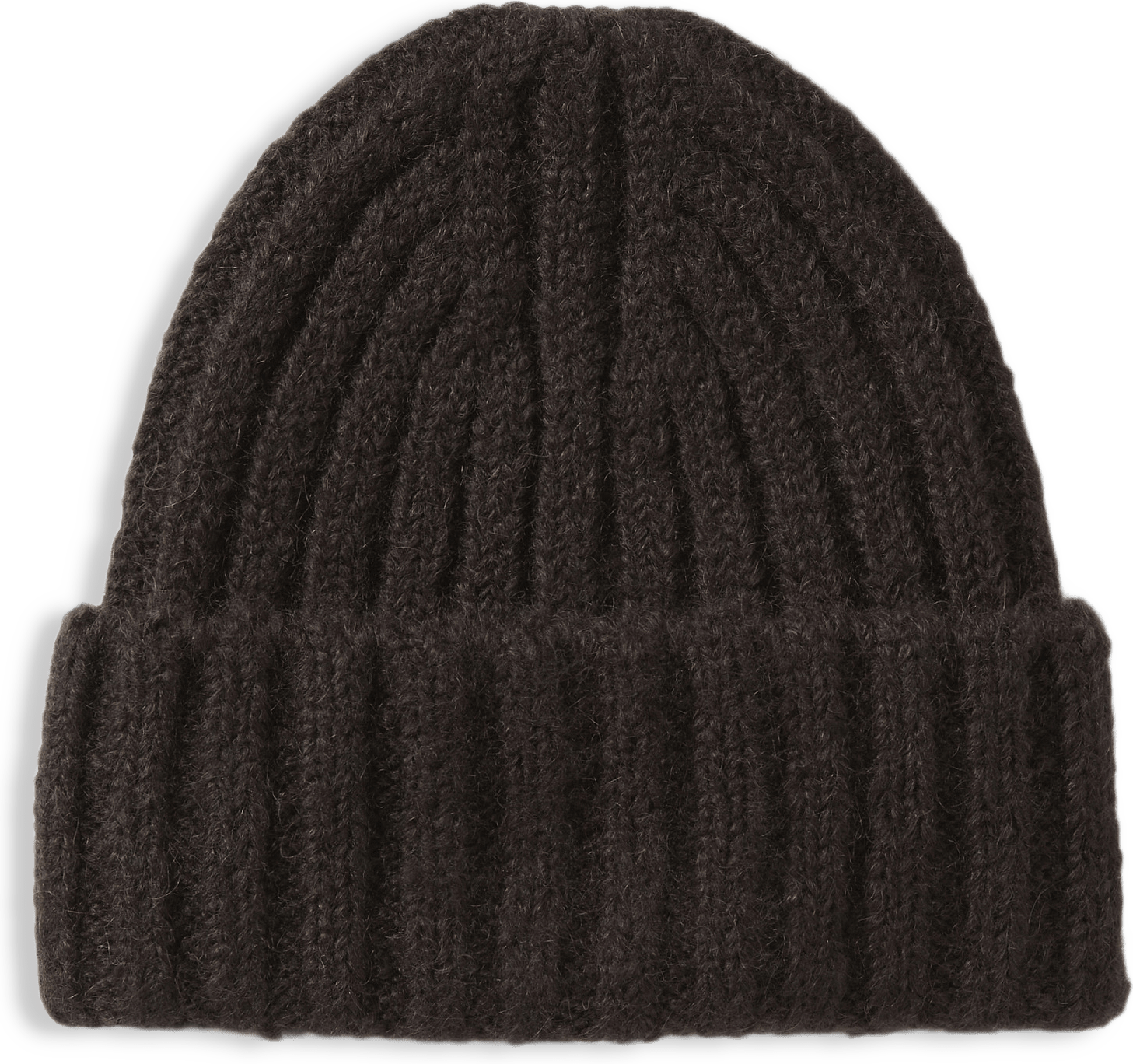 Grovt ribbstickad mössa KATE