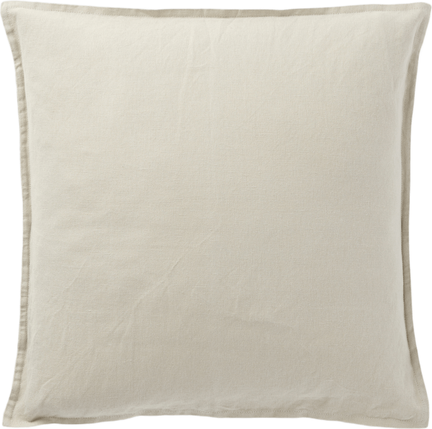 Kuddfodral i linnemix LINE 50x50 cm