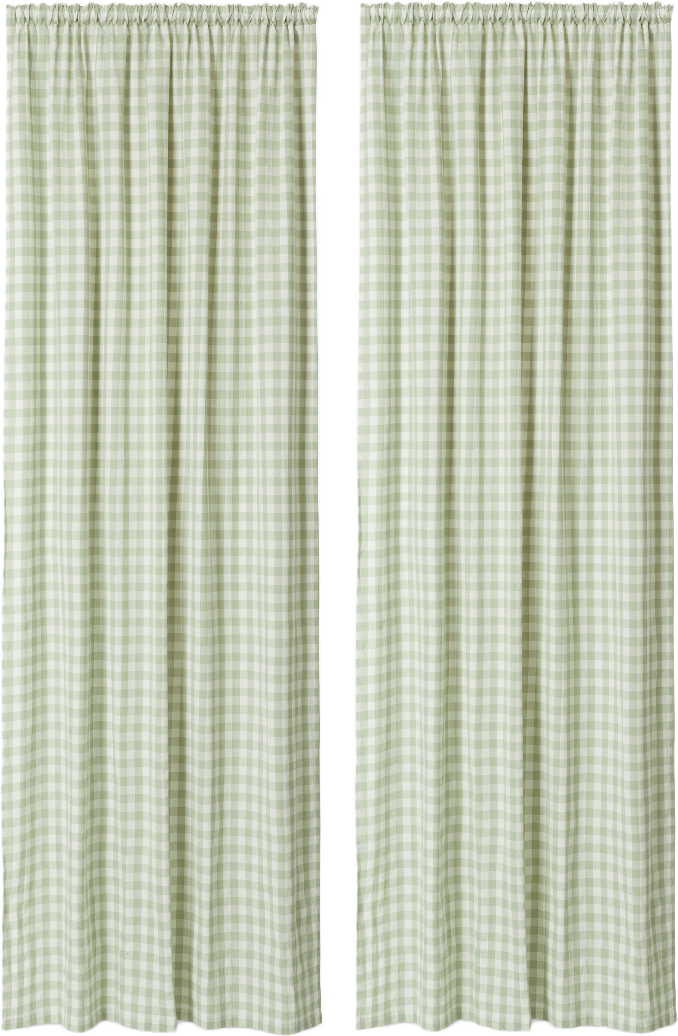 Gardin GINGHAM 130x250 cm, 2-pack