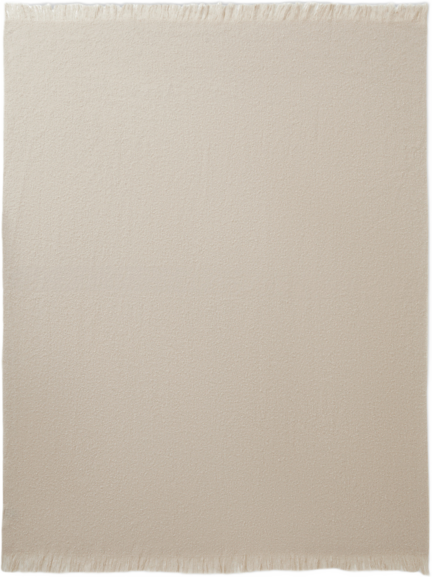 Bouclévävd pläd APRIL 130x170 cm