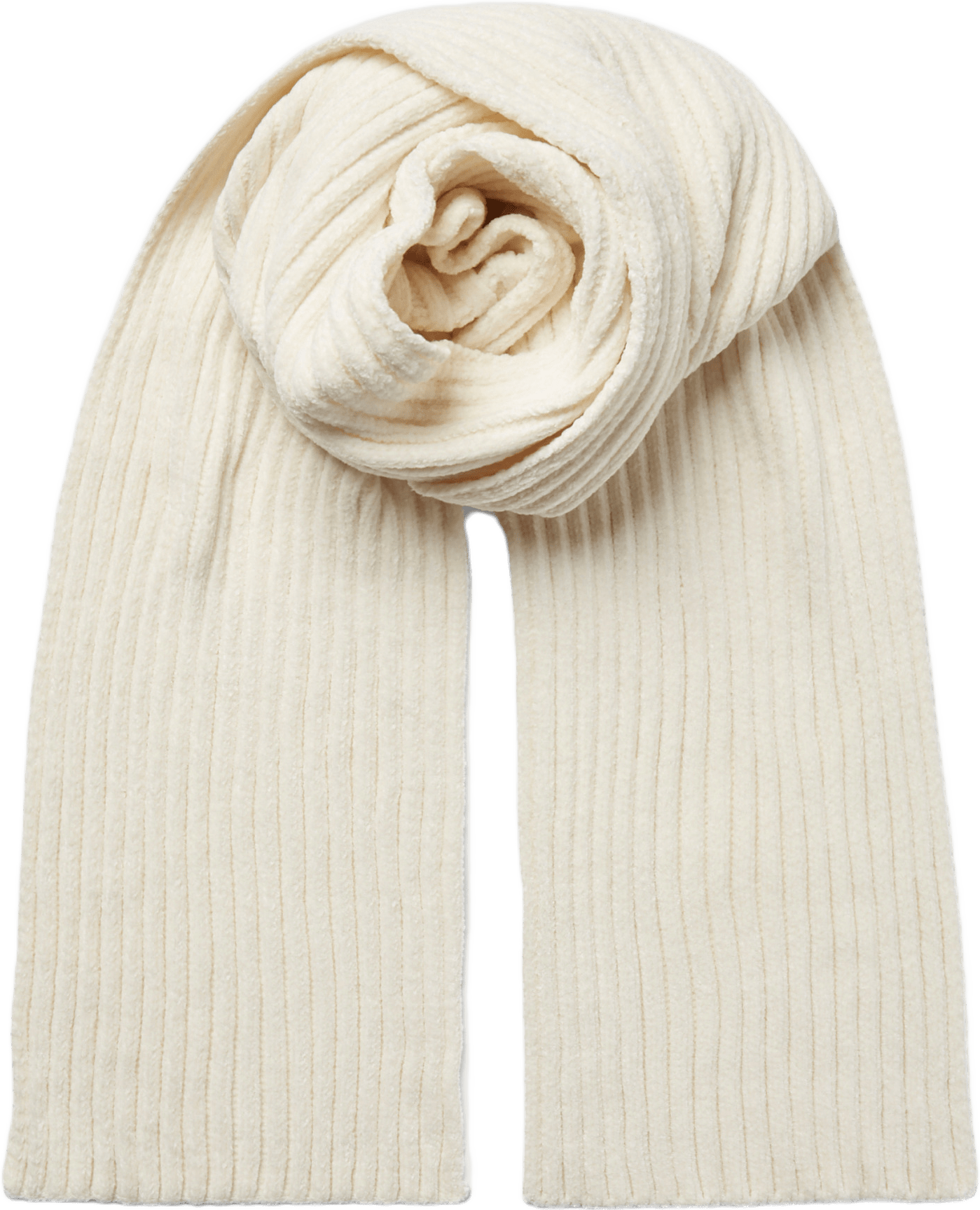 Ribbstickad halsduk LILLY