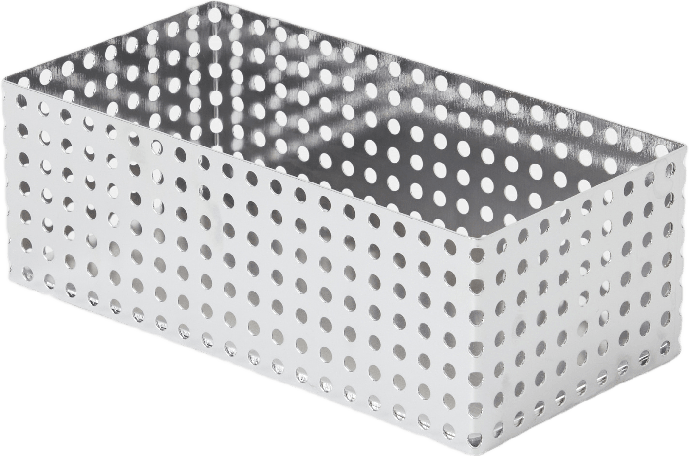 Förvaringsbox i plåt 20x10 cm
