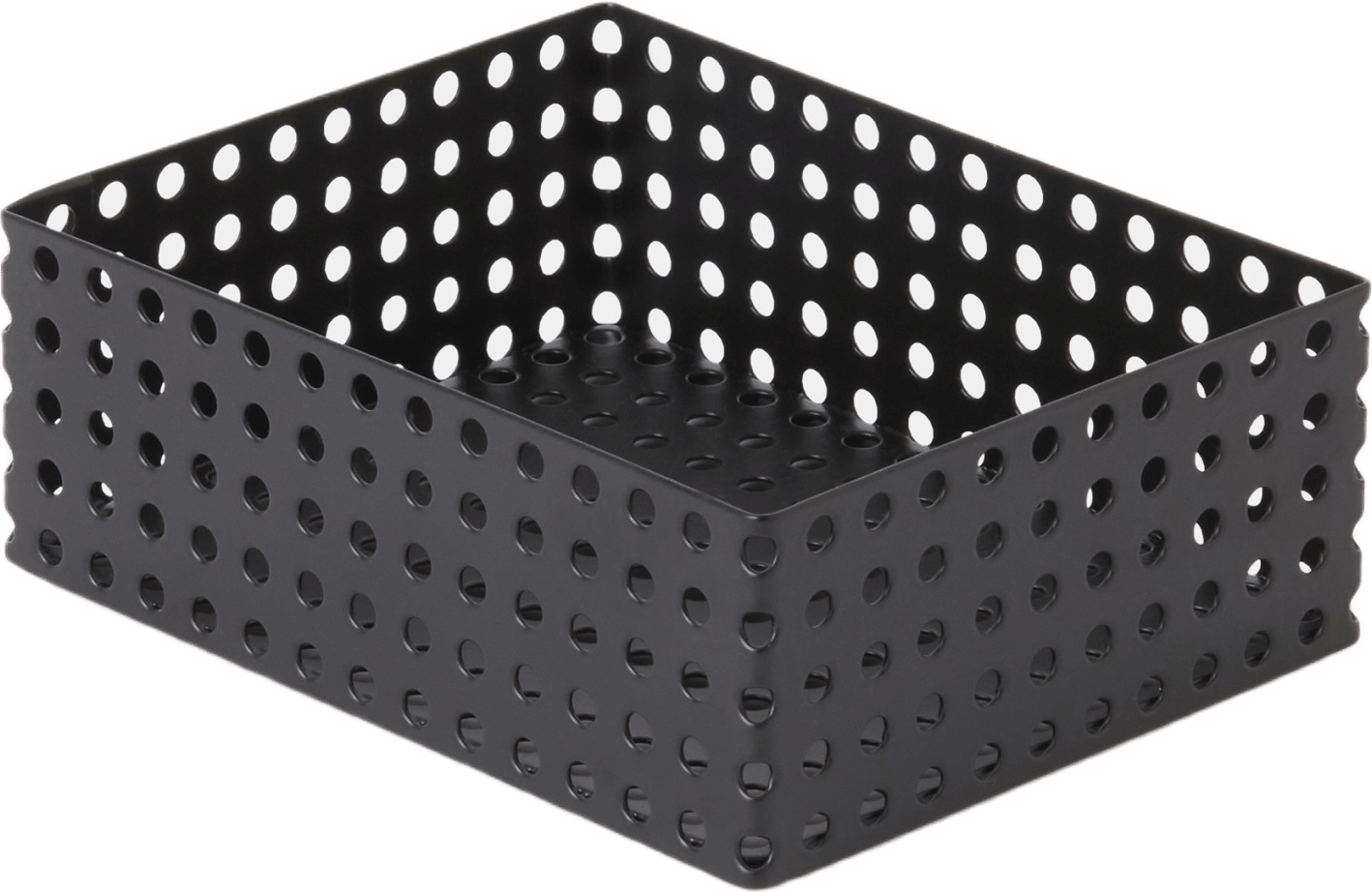 Förvaringsbox i plåt 14x11 cm
