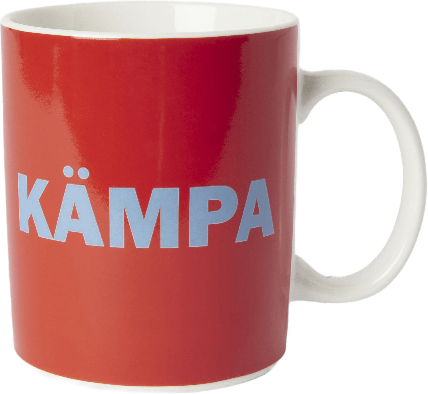Mugg med text KÄMPA