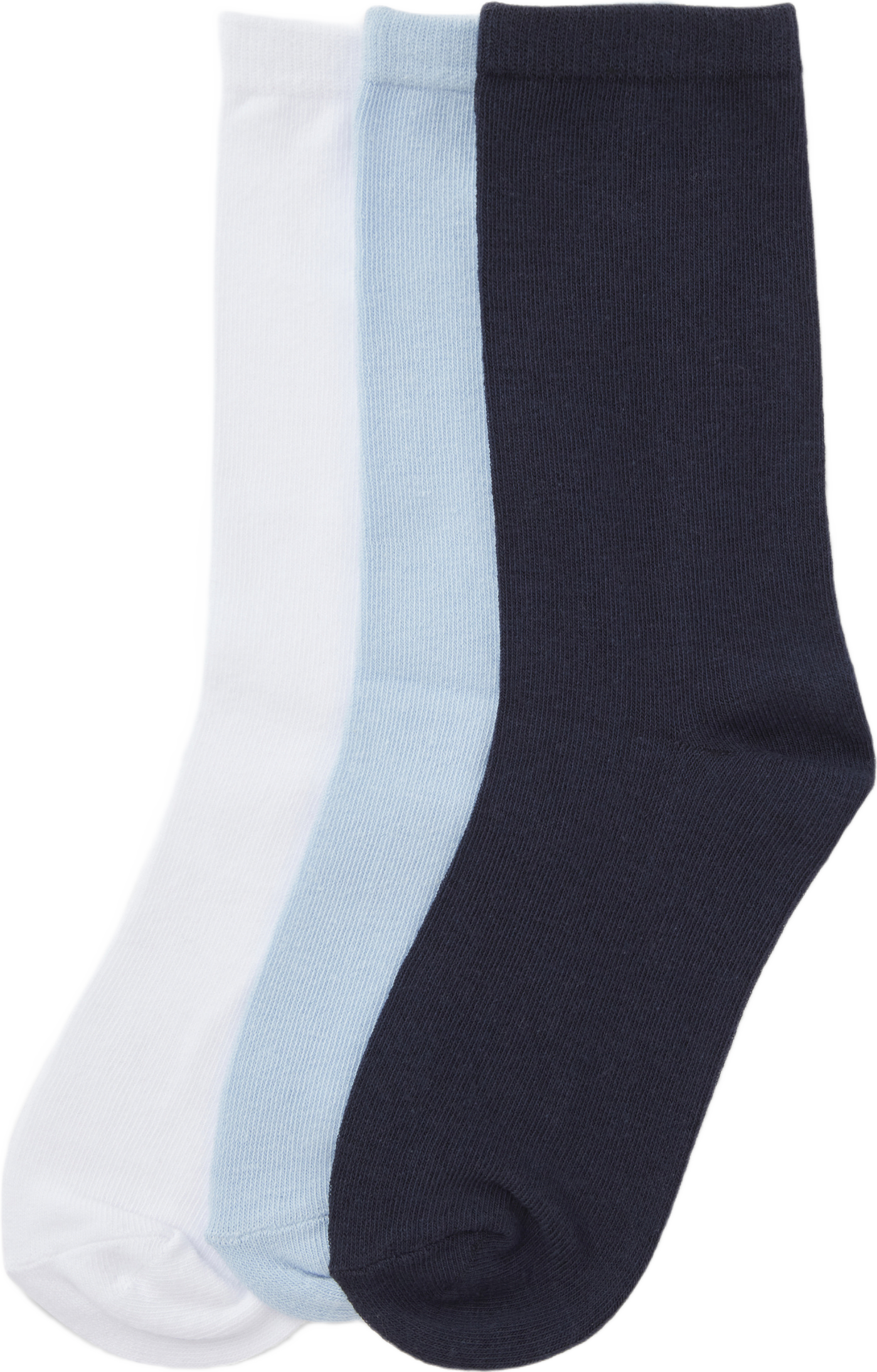 Enfärgade strumpor, 3-pack