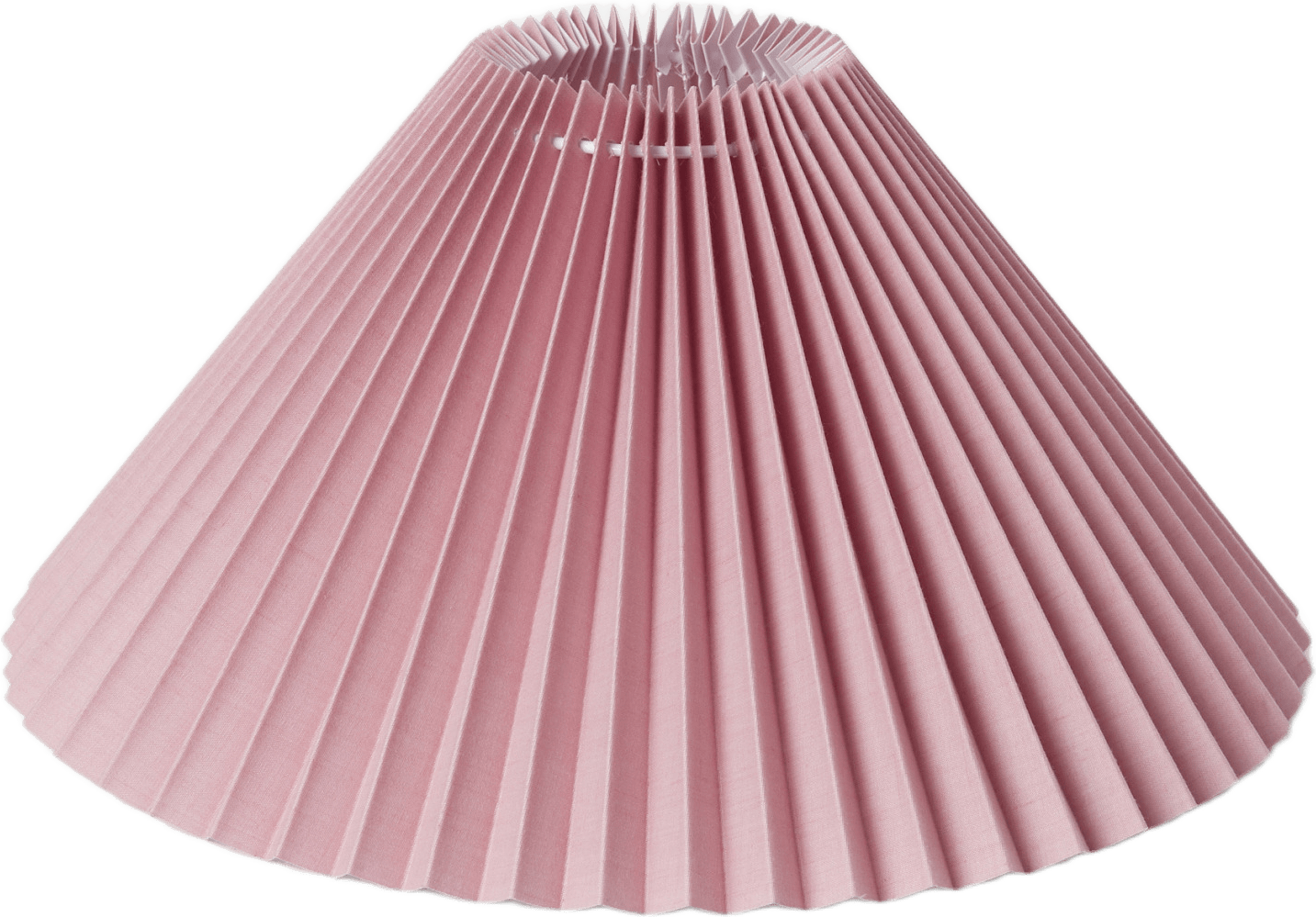 Plisserad lampskärm 35 cm