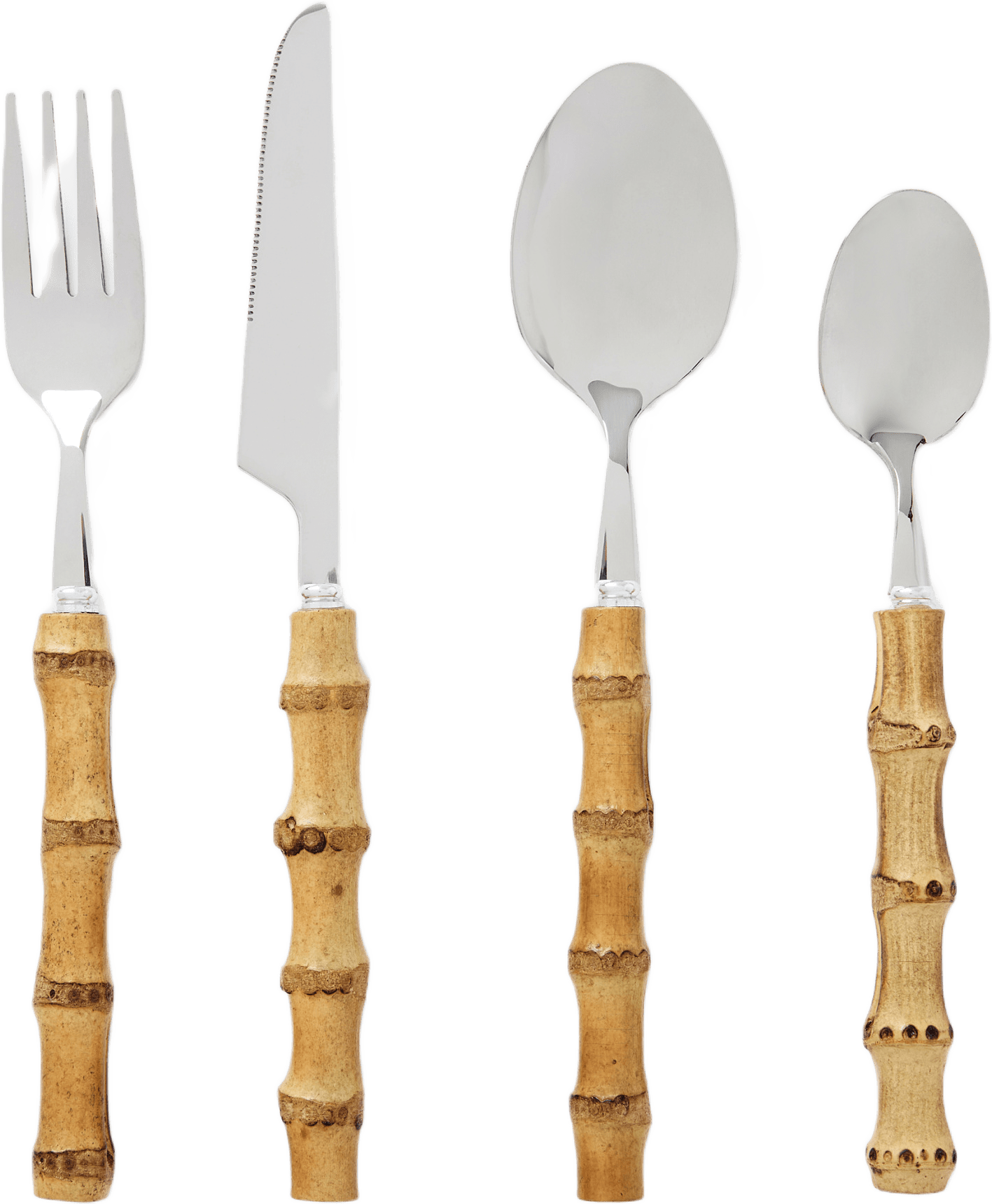 Bestickset BAMBOO 16 delar