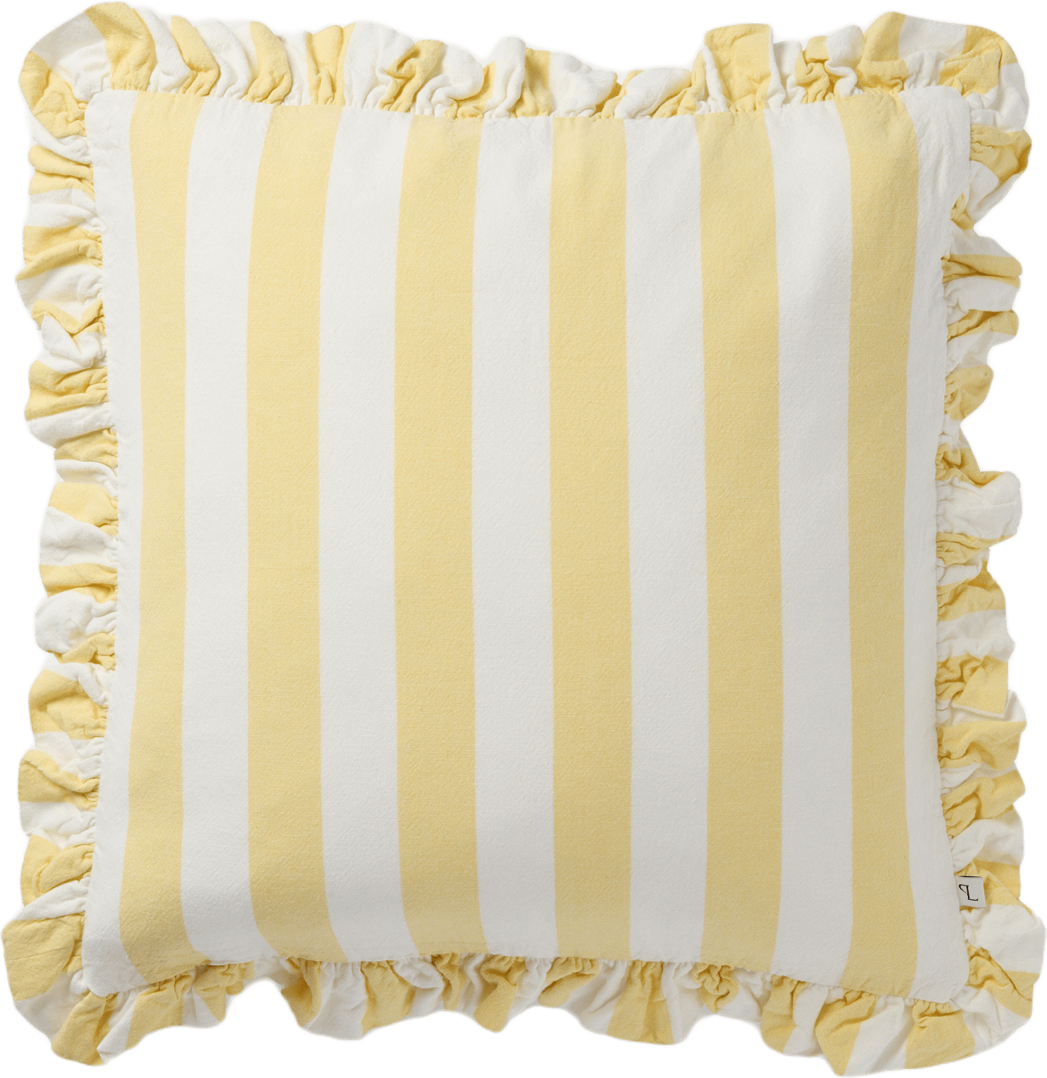 Kuddfodral STRIPE FRILL 50x50 cm