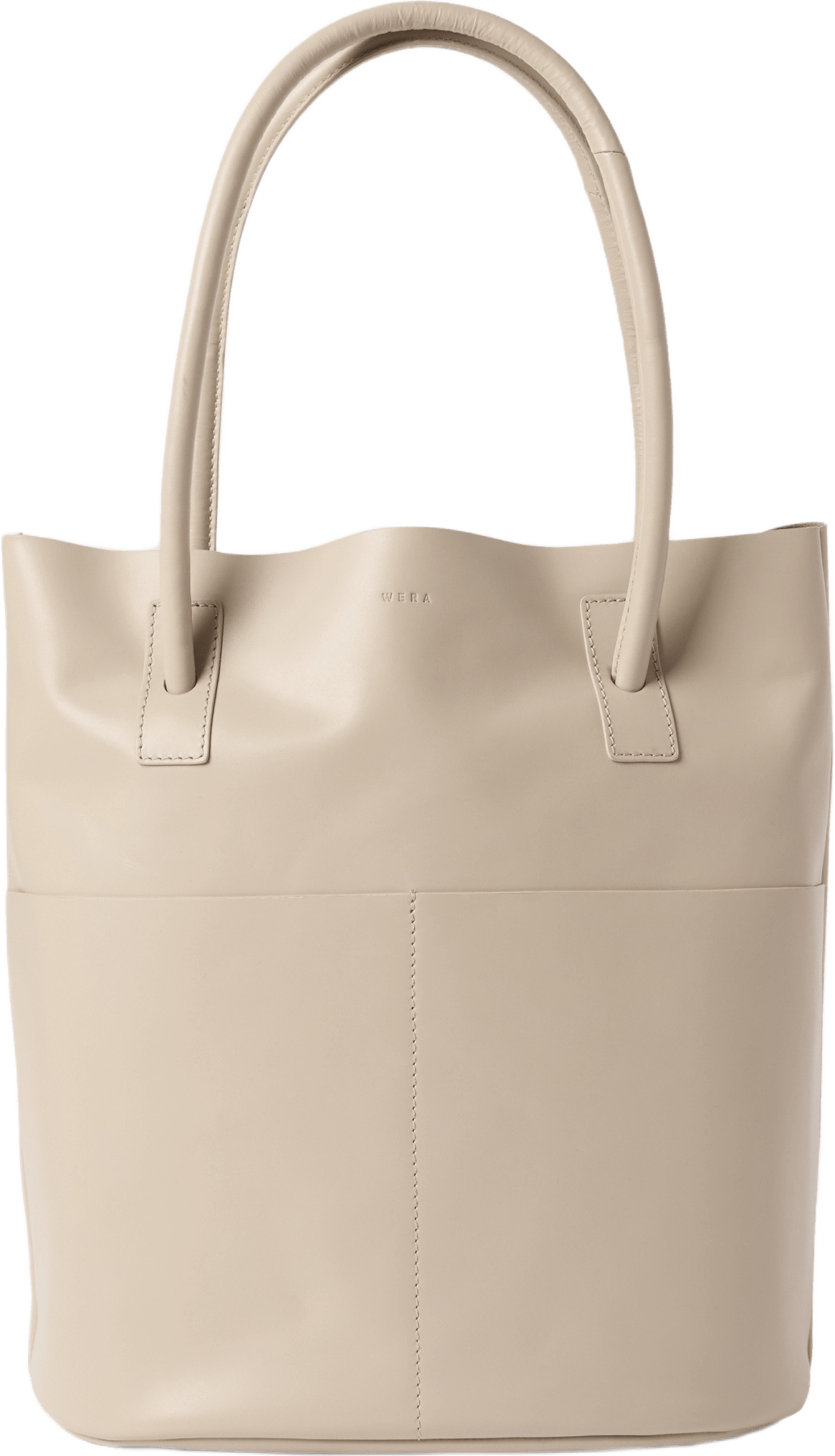 Bucket bag i skinn SPANY