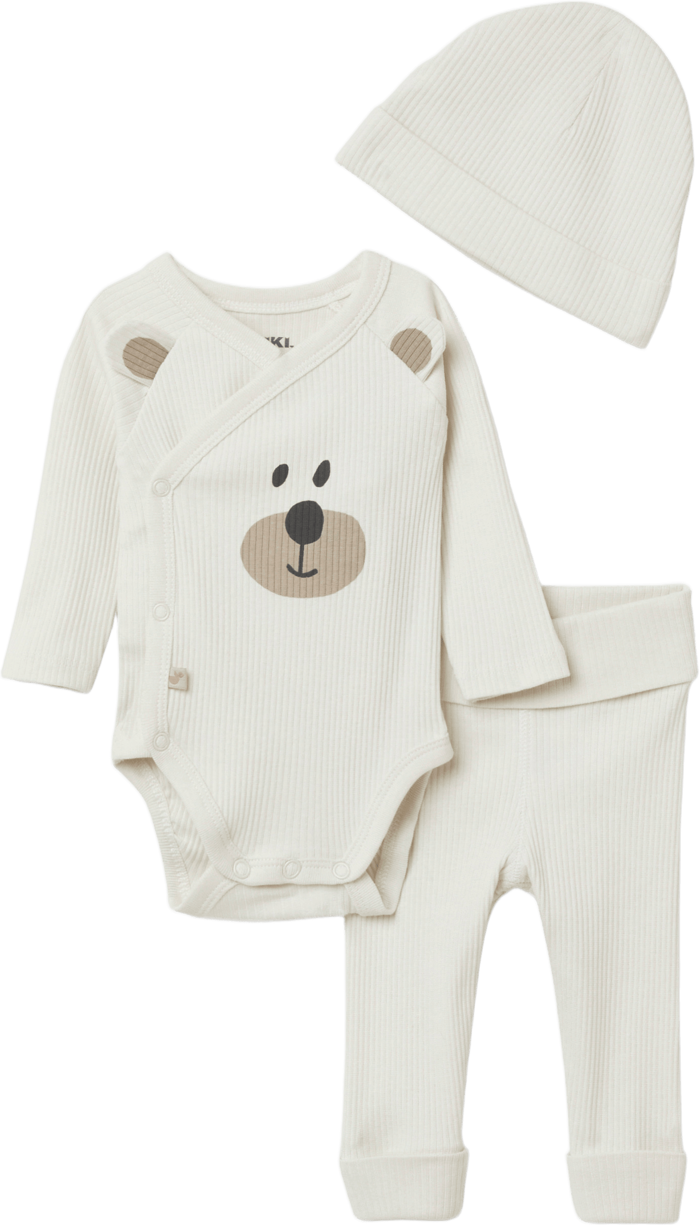 Ribbat set i 3 delar DON