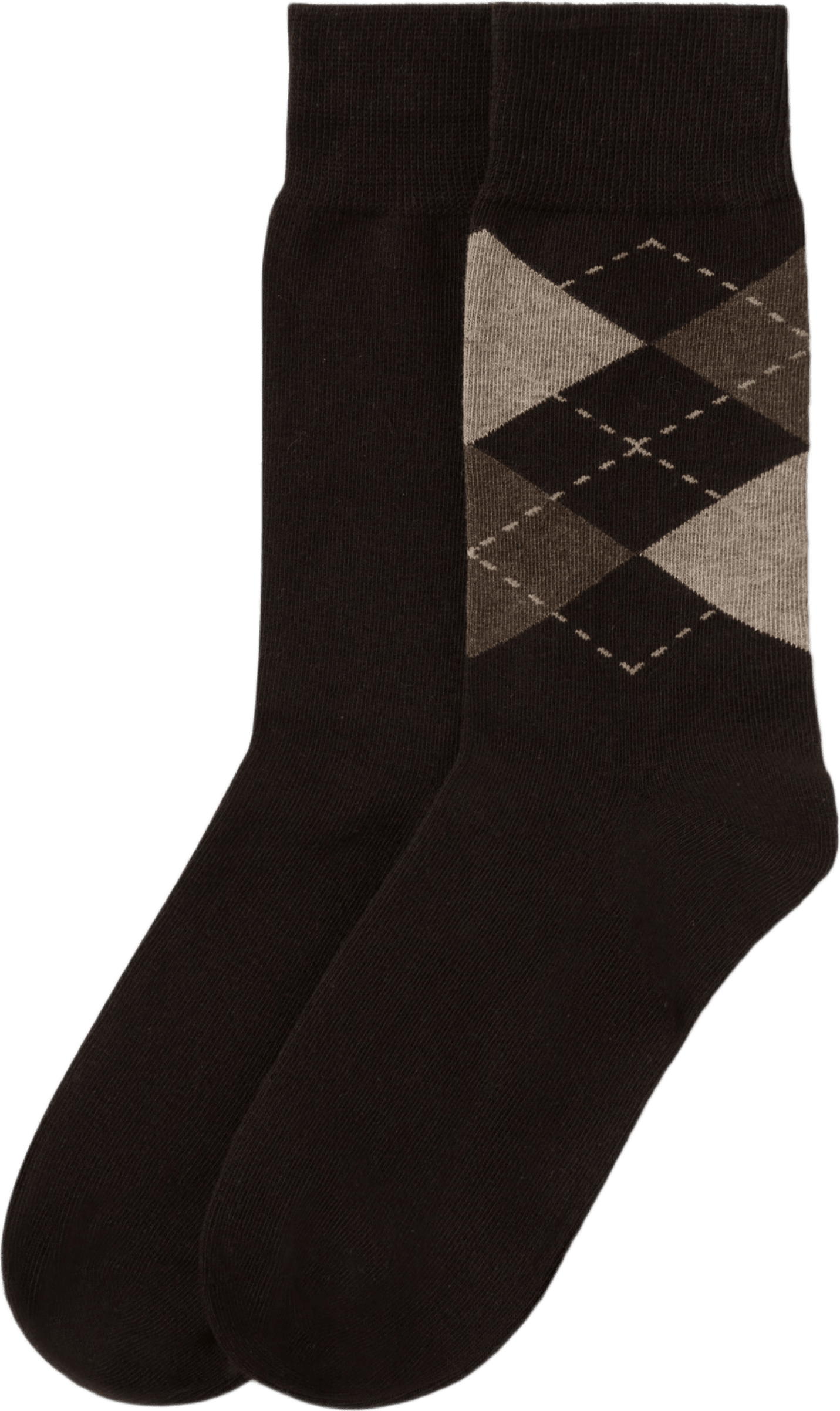 Strumpor argyle, 2-pack