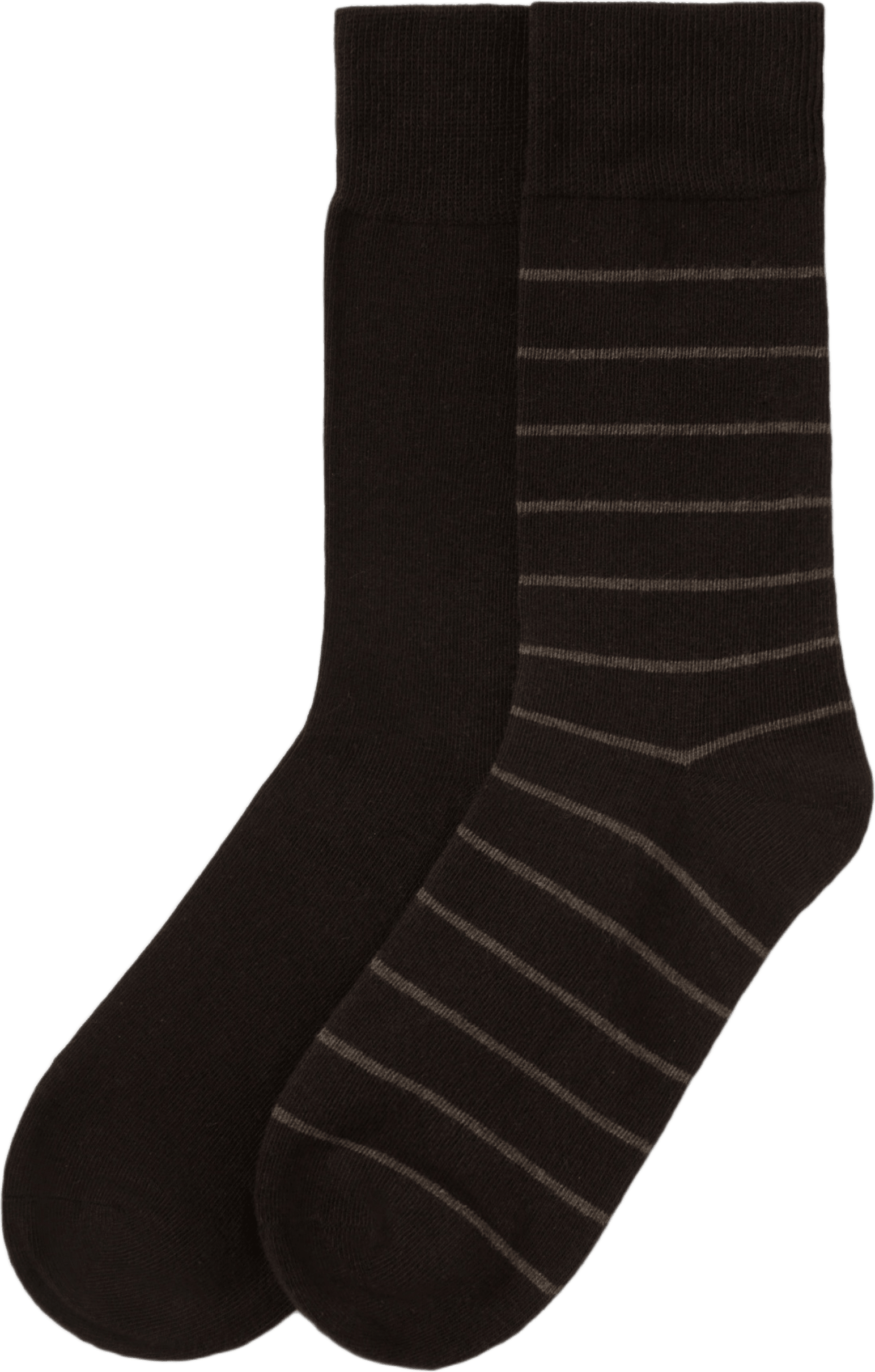 Randiga strumpor, 2-pack