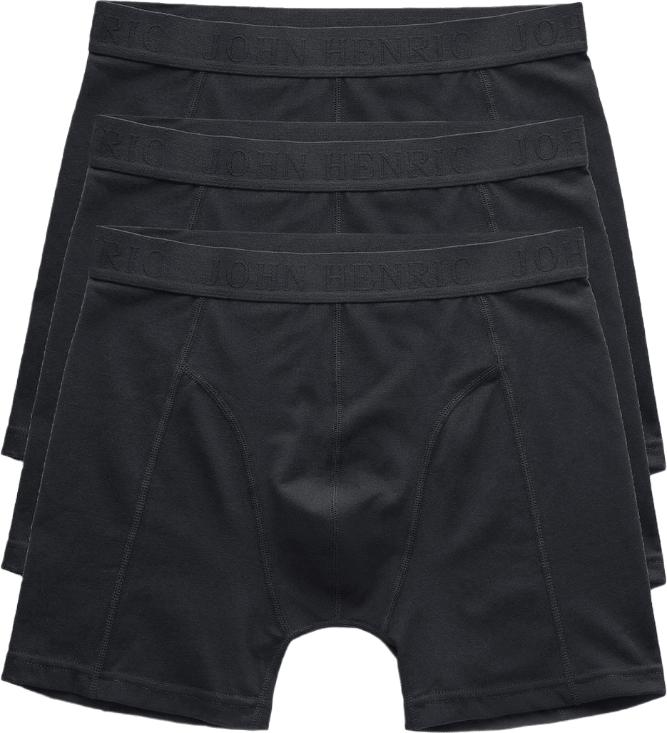 3-pack Black  Boxer Trunks Noel