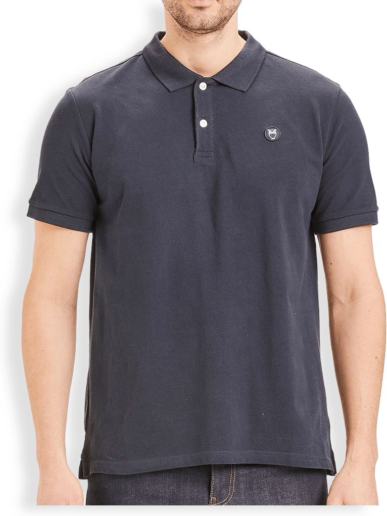 TOKE basic badge polo - GOTS/Vegan