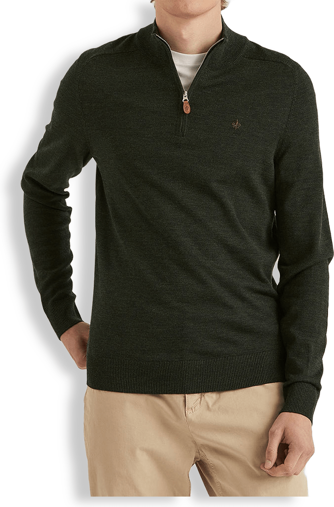 Merino John Zip