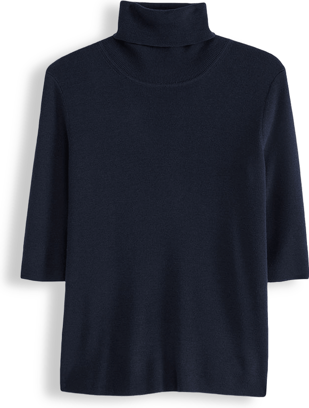 Merino Elbow Sleeve Top