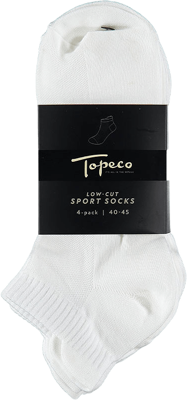 Sportsocka Low Cut, 4-Pack