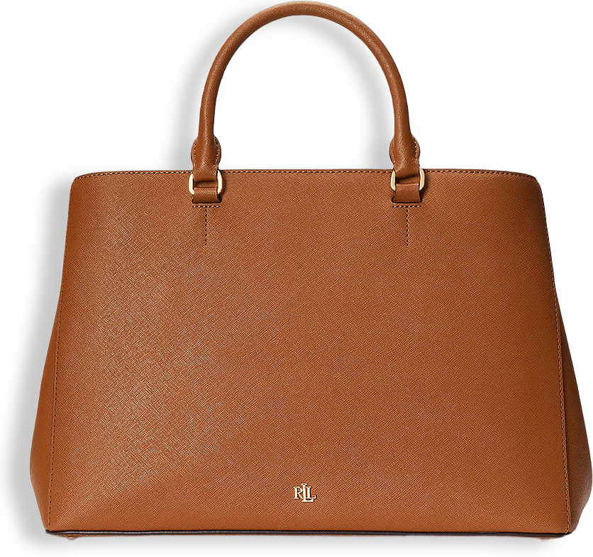 Crosshatch Leather Large Hanna Satchel