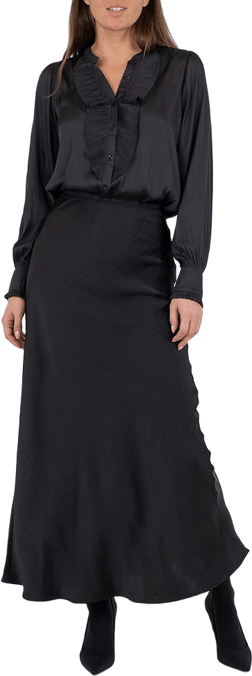 Vicky Heavy Sateen Skirt