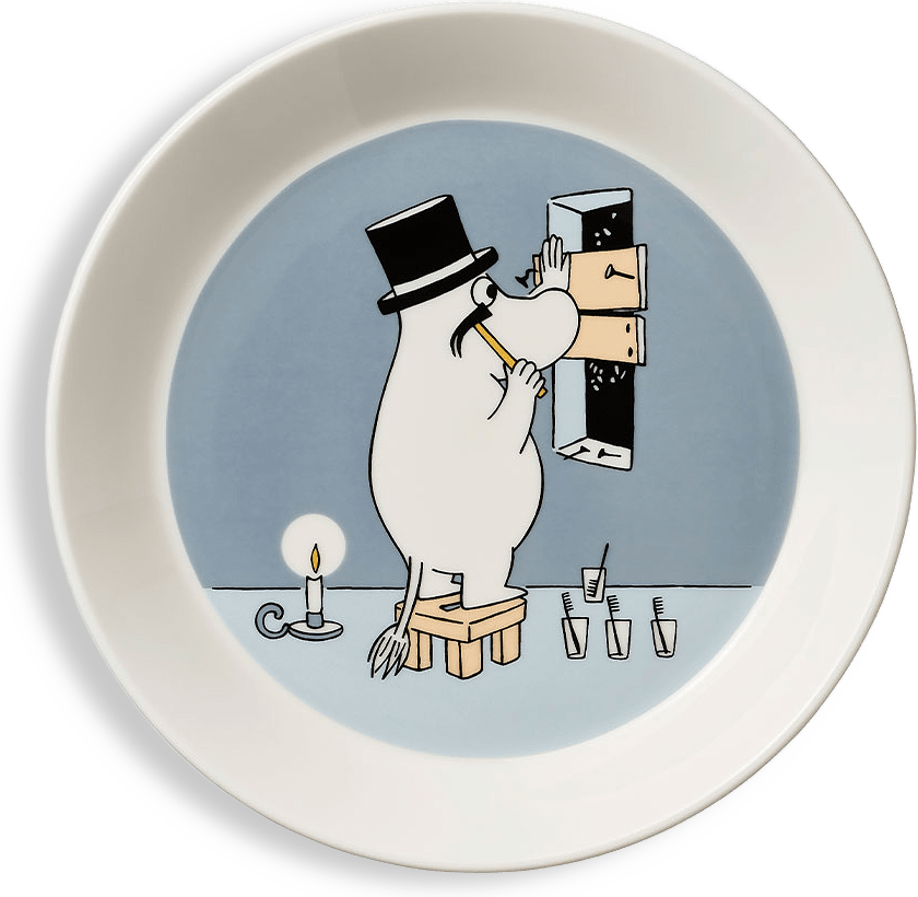Mumin tallrik 19 cm
