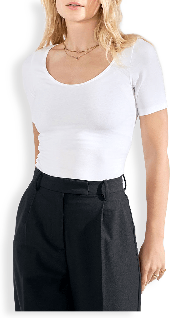 T-shirt Scoop Neck