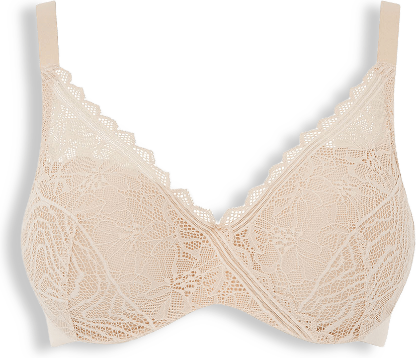 Floral Touch Covering Memory Bra