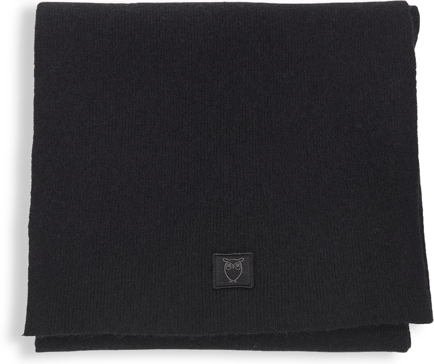 Rib Knit Wool Scarf - RWS