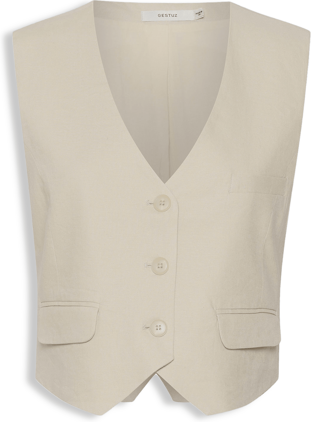 LizaGZ Linen Waistcoat