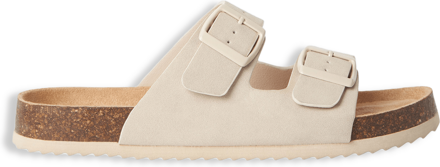 Slip in-sandaler i mockaimitation