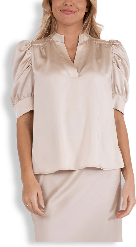 Roella Heavy Sateen Blouse