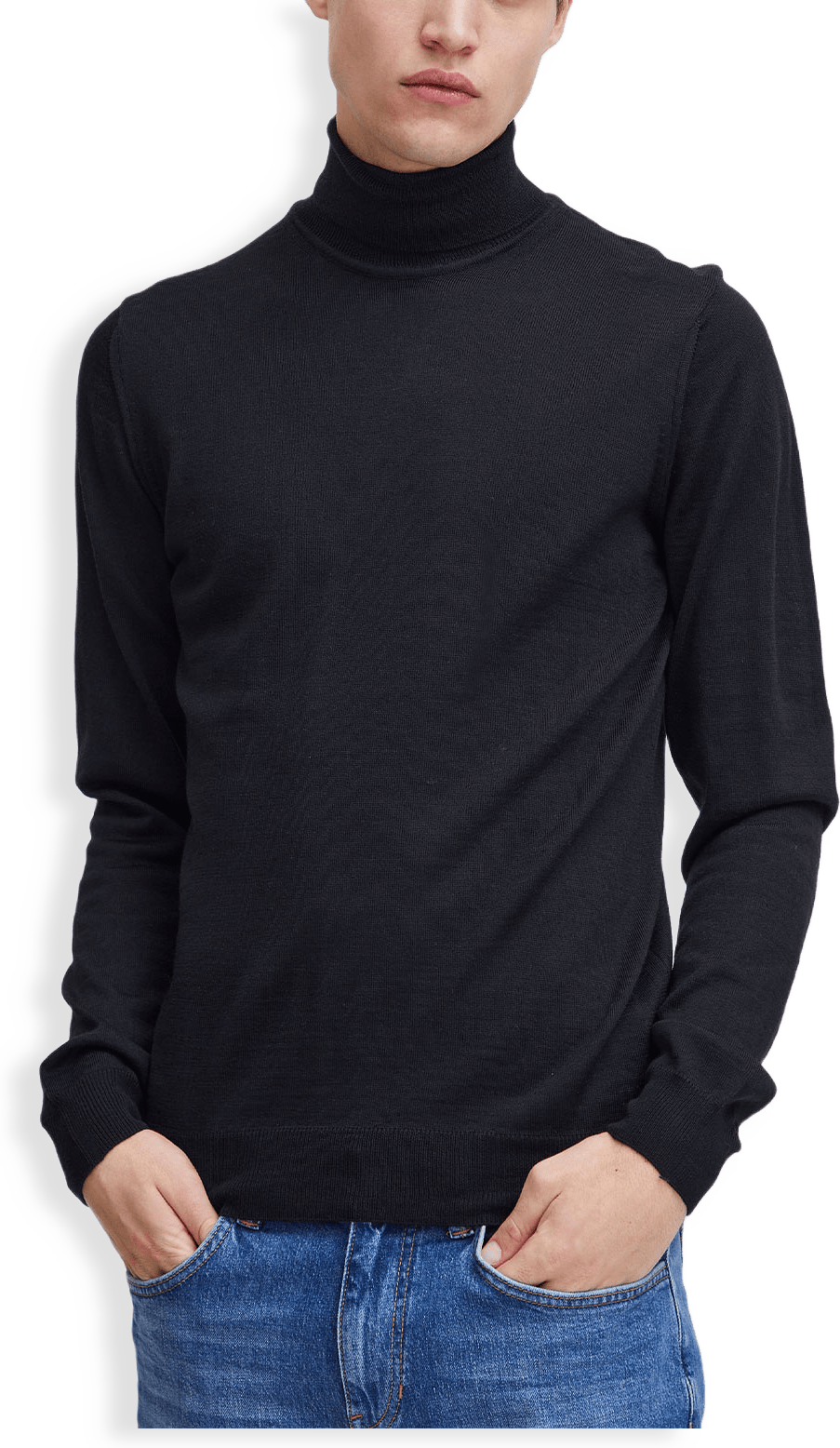 Cfkonrad Merino Roll Neck Knit Pullover