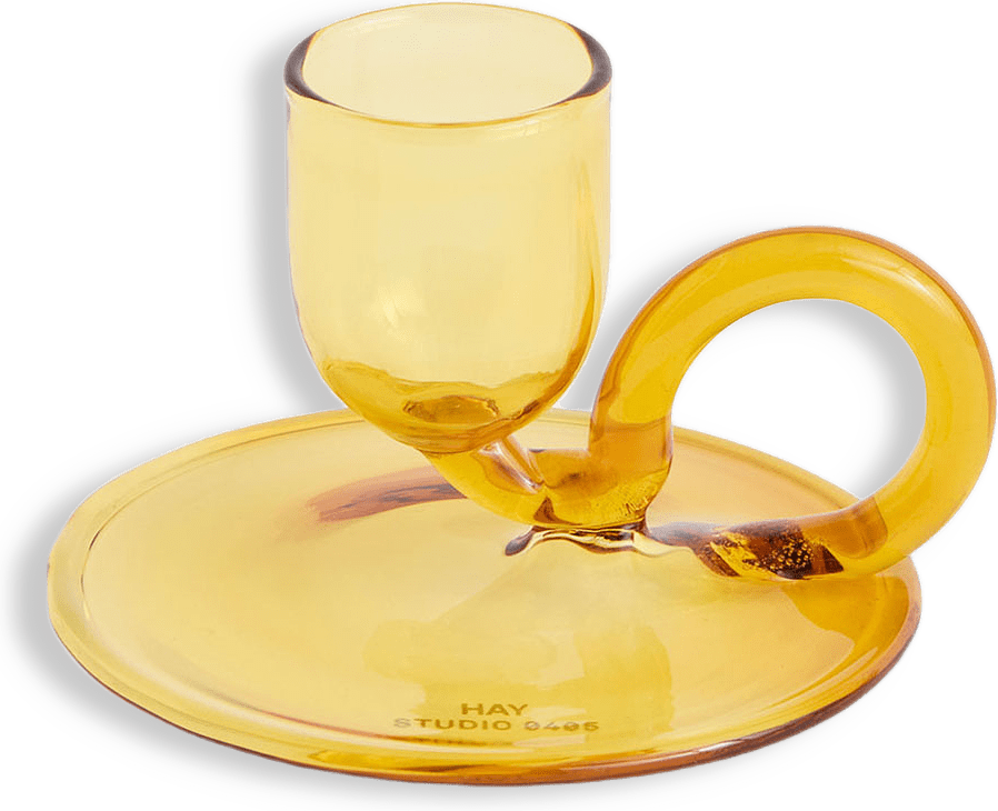 Tiny Candleholder Curved