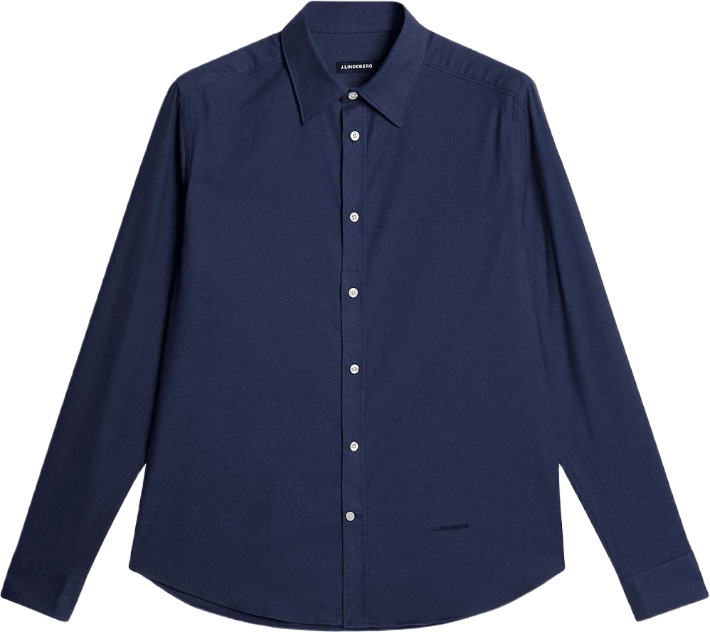 Light Flannel Slim Shirt