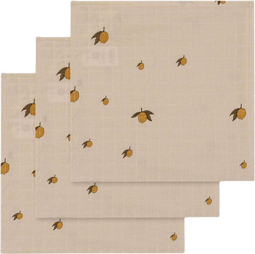 3 Pack Muslin Cloth