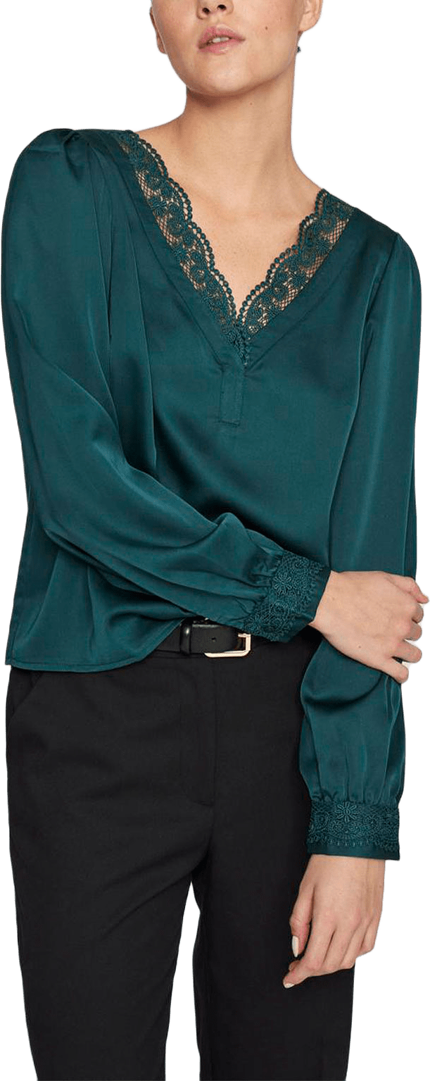Vivilma L/S V-Neck Top