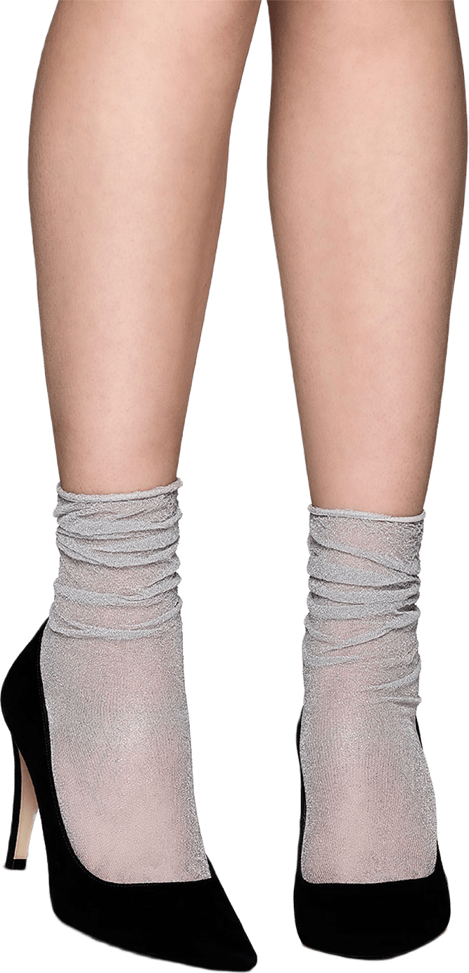 Ladies Ankle Socks Vogue Shimmer Sock