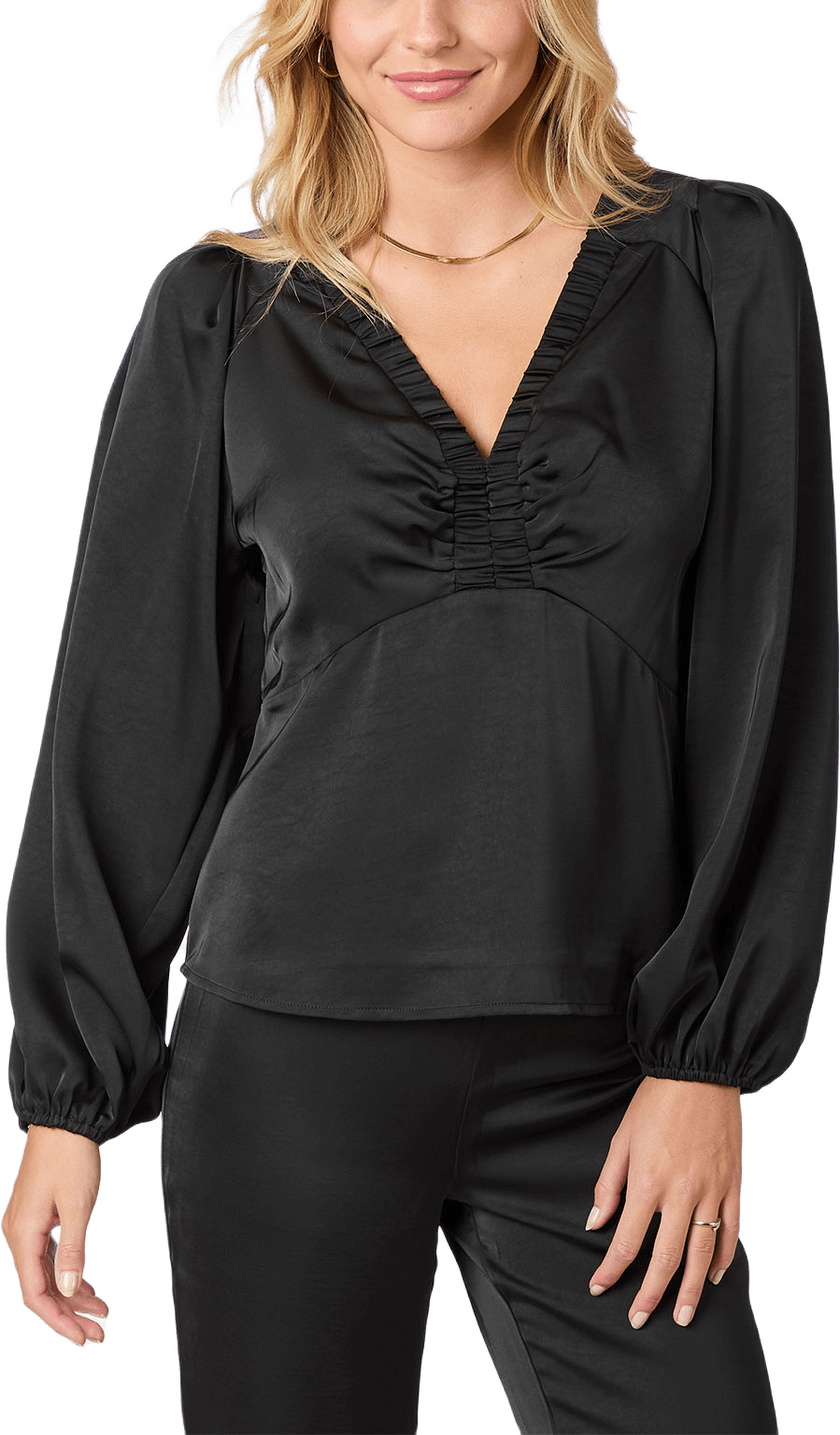 Istana Heavy Sateen Blouse