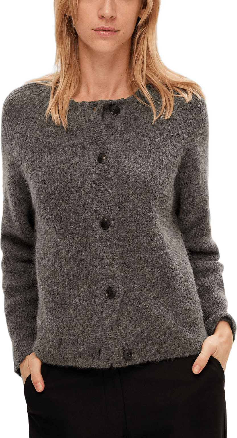 Lulu Ls Knit Short Cardigan