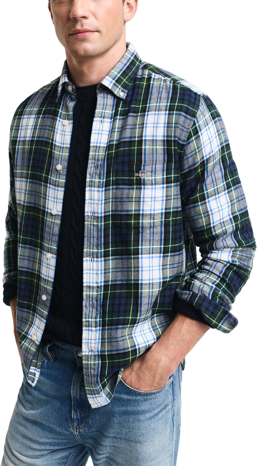 Reg Flannel Check Shirt