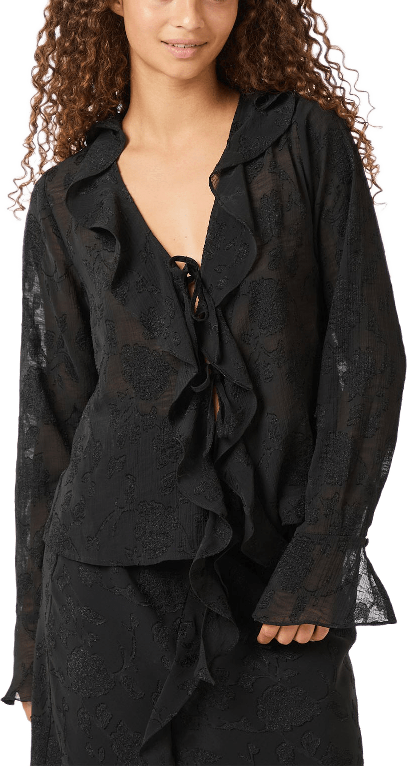 Anika Burnout Blouse
