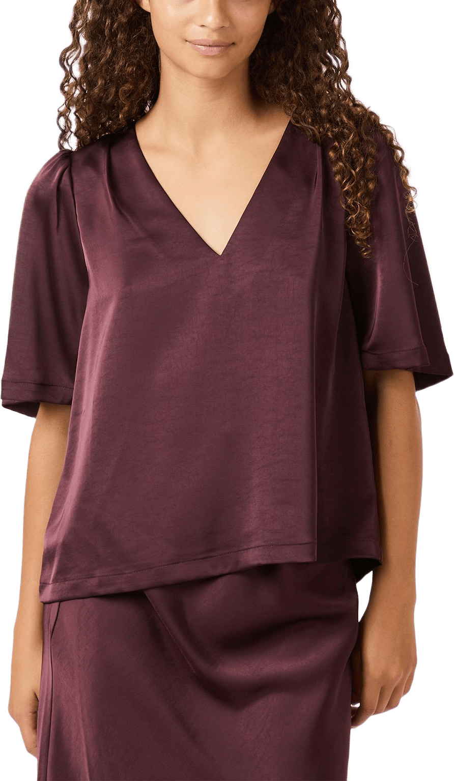Largo Heavy Sateen Blouse