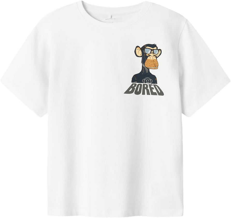 T-Shirt Nkmdyn Boredofd Nreg Ss Top Box Sky