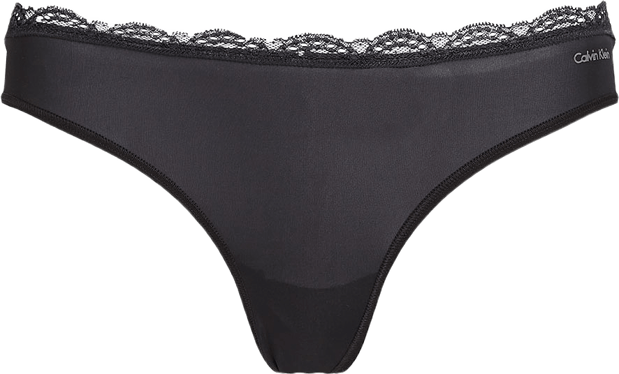 Trosa i String modell, i skön Micro stretch med vacker spetskant