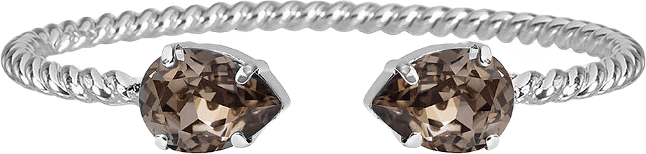 Mini Drop Bracelet Greige