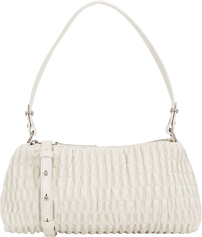 Ruched Shoulder Bag